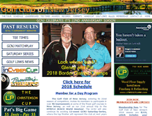 Tablet Screenshot of golfclubnj.com